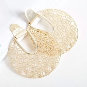 Kendra Scott.• Diane Gold Filigree Earrings